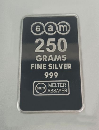 Picture of 250 gram SILVER 999